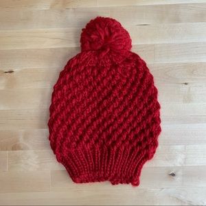 Old Navy Sweater-Knit Pom-Pom Hat